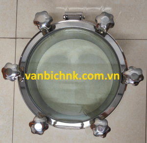 Nắp bồn kính inox vi sinh